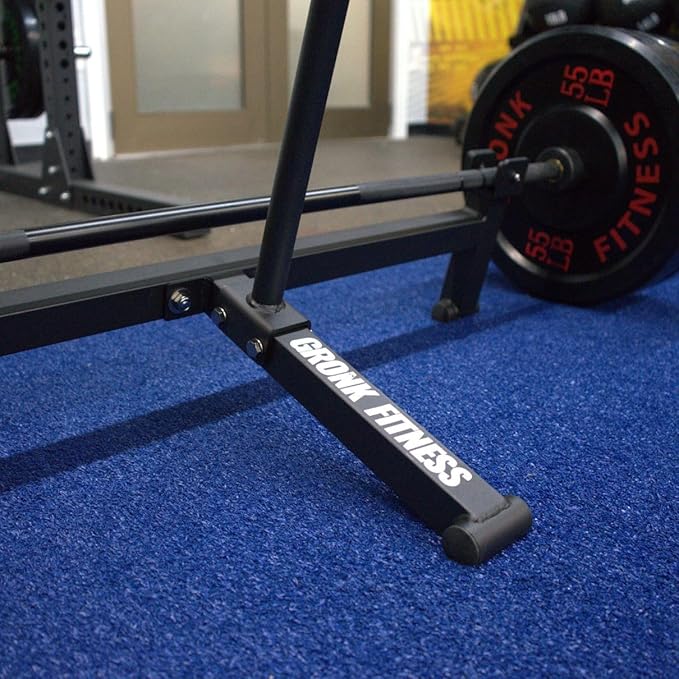 Gronk Fitness Deadlift Jack | Barbell Jack for Weight Lifting | 8mm Thick UHMW | Steel and Iron Materials | Essential Equipment for Powerlifting & Weightlifting | Change Plates Effortlessly | 660lb Capacity