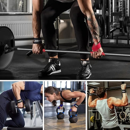 APEXUP Weight Lifting Straps for Weightlifting, Lifting Wrist Straps Gym, Deadlift Strap, Anti Slip Silicone Weightlifting Strap Men Women Powerlifting, Strength Training