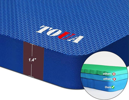 Kneeling Pad Thick Extra Large High Density Foam Comfort Kneeling Pad for Work Gardening Yoga Exercise Garden Knee Pad, 1 Pack