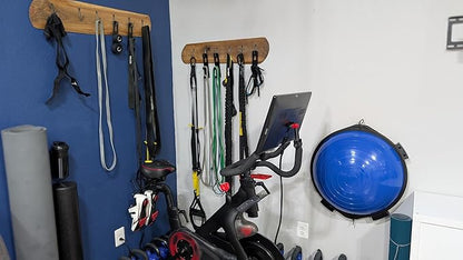 Balance Trainer Wall Mount Bracket – Fits BOSU and Similar Half Balance Balls – Space-Saving Gym Storage Rack