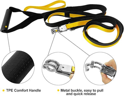 POWER GUIDANCE Speed Training Equipment/Overload Running Resistance & Release, Agility and Speed Equipment for Sprint Running and Football, Basketball, Soccer，Softball