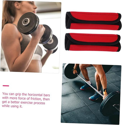 BESPORTBLE 2pcs Door Horizontal Bar Jacket Barbell Holder for Women Deadlift Pads Hip Thrusts Lifting Grips Barbell Pad
