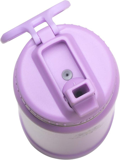 Takeya 18 oz Actives Stainless Steel Water Bottle with Straw Lid – Leakproof, Double-Wall Insulated, Keeps Drinks Cold 24 hrs/Hot 12 hrs, BPA-Free, Powder-Coated, Gym & Travel, Lilac