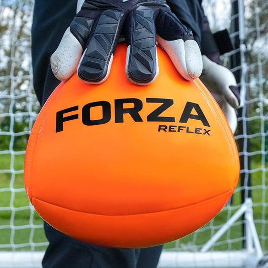 FORZA GK Reflex Soccer Ball – Size 5 Goalkeeper Training Ball for Improved Reaction Time, Agility & Hand-Eye Coordination | Available Individually or in Packs of 3 & 12