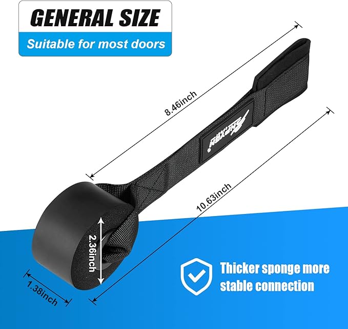 HPYGN Door Anchor for Resistance Bands, Home-Gym Workout Exercise Attachment for Yoga Strap, Physical Therapy and Closed Loop Bands, Heavy Duty System