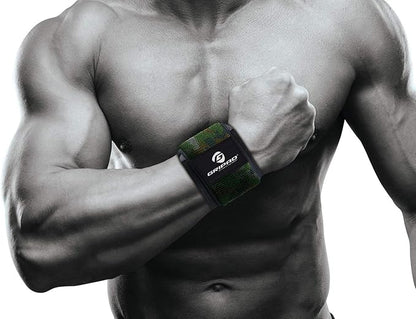 Gripad 12" x 3" Weight Lifting Support Wrist Wraps, Strong Wrist Wraps, 2 Thumb Loops – Great for Weightlifting, Powerlifting, Bodybuilding, Strength & Cross-Training.