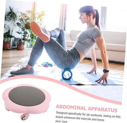 Sliding Discs for Exercise Fitness Abdominal Training Board Lightweight Portable Workout Equipment Anti-skid Sweat-resistant for Core Strengthening Balance Training