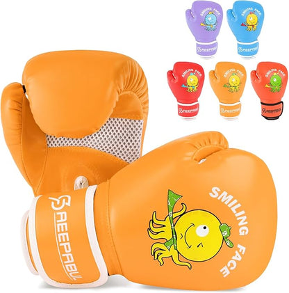 Upgrade Kids Boxing Gloves for 3-8 Year Boys and Girls, Toddler Boxing Gloves for Kids Training, Boxing Gloves Kid Sparring for Punching Bag, Kickboxing, Muay Thai, MMA
