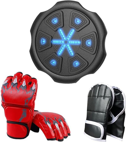 1 Boxing Electronic Music Punching Mounted Reaction Target Comfortable Material Suitable for Home Fitness Adults Children Indoor Exer