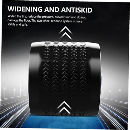 Ab Roller Wheel with Non-slip Design for Core Strengthening and Fat Burning Silent Movement Abdominal Trainer Wheel for Beginners and Advanced Adult Exercise
