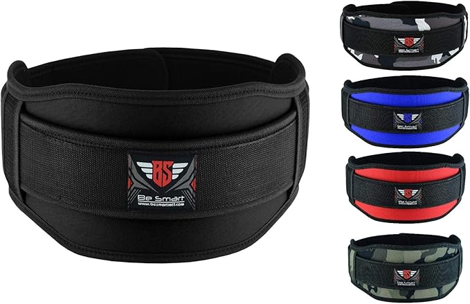 Weight Lifting Belt Neoprene Gym Fitness Workout Double Support Brace
