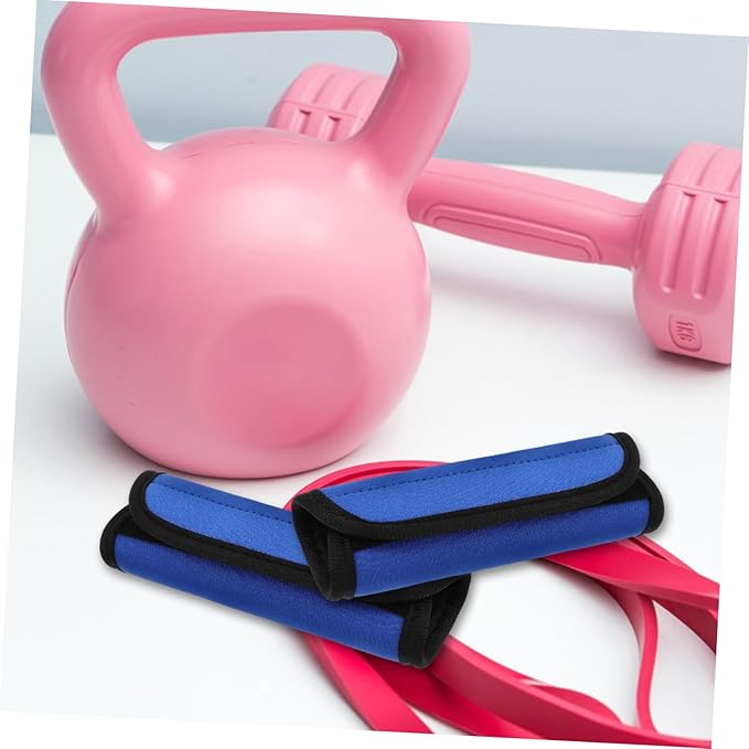 4pcs Barbell Pad Slip Grip Cover for Pull-up Handles Fitness Accessory for Horizontal Bars Weightlifting Equipment Non-Slip Protection for Gym Training