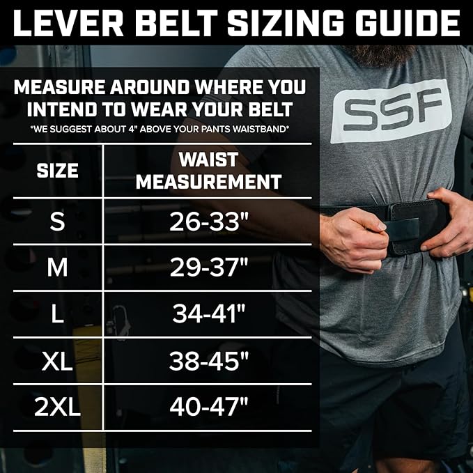 SERIOUS STEEL FITNESS Leather Weight Lifting Belt | Powerlifting, Weightlifting & Exercise Belt | 4" Wide & 10mm Thick