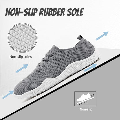 WCIDFY Barefoot Shoes Women Zero Drop Gym Walking Shoes Non Slip Minimalist Tennis Lightweight Breathable Yoga Sneakers