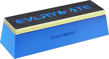 EVERYMATE Squat Block Athletic Balance Trainer for Stretching, Fitness, and Physical Therapy, Improve Balance, Stability, and Athletic Performance, Home Gym and Personal Training Equipment