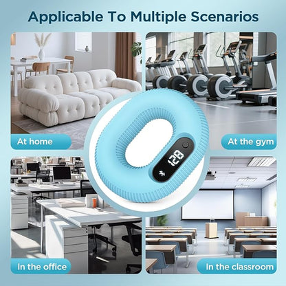 Smart Grip Trainer, Supports Multiple Game Interaction and HID Mode Video Browsing,Hand Gripper for Fitness, Stress Relief and Rehabilitation Training, Hand Exerciser