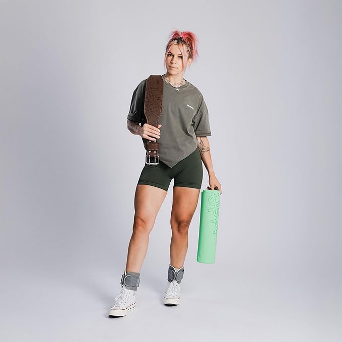 UPPPER Weight Lifting Belt - Double Prong 4” to 2.5” Tapered Premium Lifting Belt for Men and Women - Ultimate Back Support For Weightlifting and Powerlifting | Premium Fitness Gear