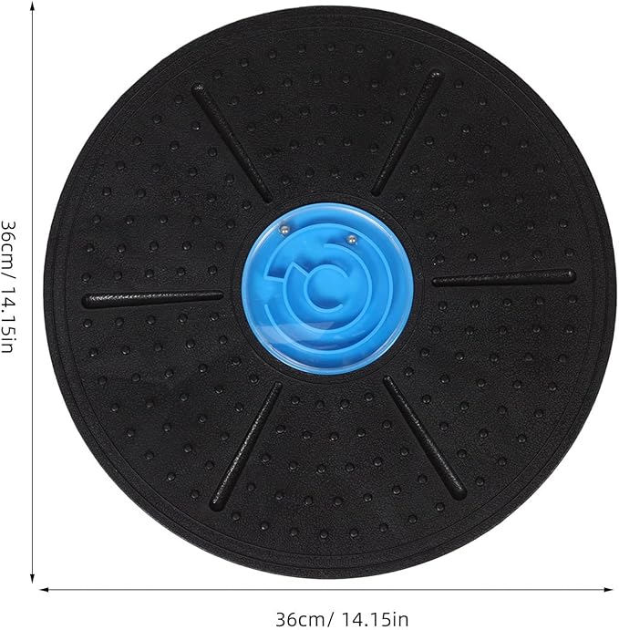 Alipis Balance Board Wobble Board for Balance Training Blue Sensory Training Step Platform for Home Workouts and Physical Therapy