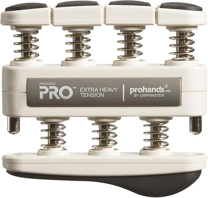 Prohands PRO Hand Exerciser, Finger Exerciser (Hand Grip Strengthener), Spring-Loaded, Finger-Piston System, Isolate and Exercise Each Finger