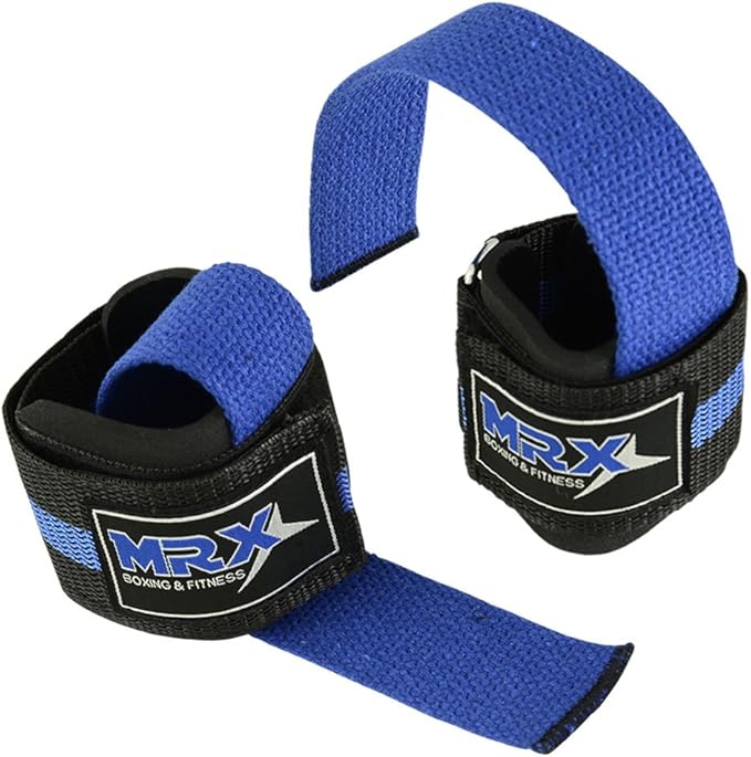 MRX Lifting Strap for Weightlifting Deadlift Straps for Powerlifting with Wrist Wrap Support for Strength Training Bodybuilding Wrist Straps for Weight Lifting|