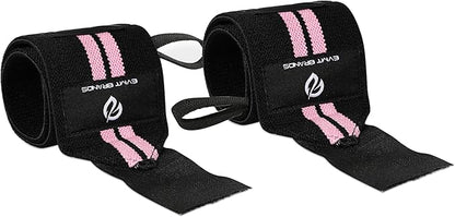 EVMT Premium Wrist Wraps for Weightlifting | Durable Lifting Straps for Enhanced Wrist Support | Perfect for Strength Training, Gym Workouts & General Athletics
