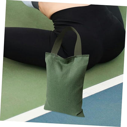 2Kg Weighted Sandbag for Yoga Fitness Empty Canvas Bag with Handle Weight for Training Exercises Durable Easy to Clean Sandbag Tools for Weight Training