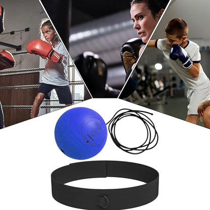 Boxing Reflex Ball Set, Boxing Head Ball for Punch Speed, Boxer Training Tool, Beginners Punching Reflex Ball for Punch Speed