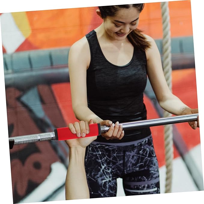2pcs Portable Barbell Pad with Anti-slip Design for Deadlifts Lightweight Protective Cover for Hip Thrusts Compatible with Dumbbells and Bars Easy to Clean and Store