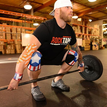 RockTape Wrist Wraps for Weight-Lifting & Exercise, Competition Grade, Designed by Jason Khalipha