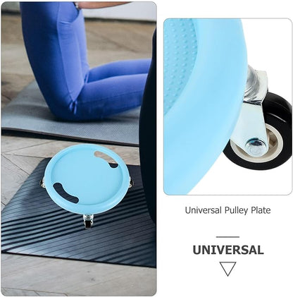 Toyvian Abdominal Fitness Disc Non-slip Workout Slider for Women Quiet PU Material Sliding Disc for Core Training and Home Exercise Compact Design for Spaces