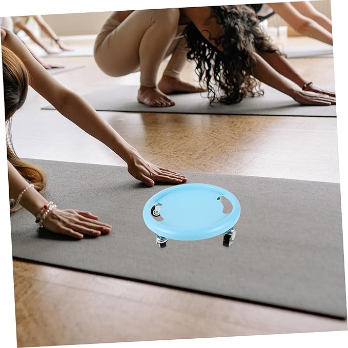 Mikinona Quiet Exercise Sliding Disc for Abdominal Training Low-Force Core Sliders for Home Workouts Compact Multi-Functional Exercise Equipment for Women Smooth Surfaces