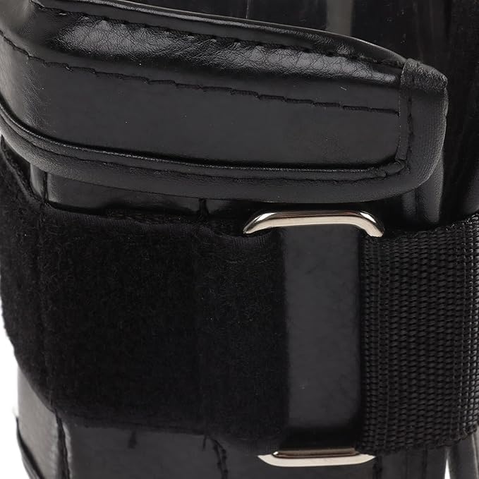 Adjustable Ankle and Wrist Weights, Imitation Leather Sandbag with 8 Compartments for Steel Plates, 1-3kg Fitness Training Equipment for Men and Women, Exercise, Running, Jogging