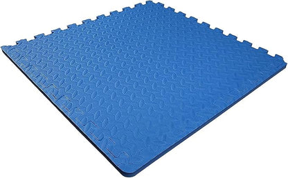 BalanceFrom Puzzle Exercise Mat 3/4" Thick, EVA Interlocking Foam Floor Tiles for Home Gym, Mat for Home Workout Equipment, Floor Padding for Kids, Multiple Sizes and Colors