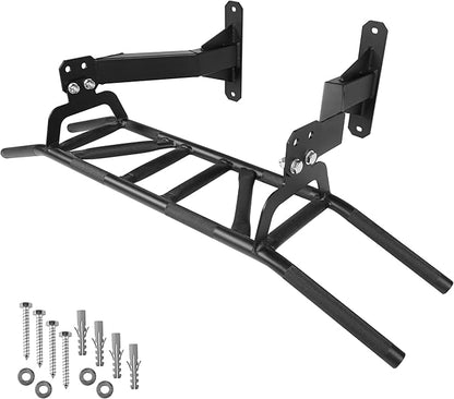 Valor Fitness Multi Grip Pull Up Bar - Wall or Ceiling Mount Chin Up Bar -Upper Body Muscle Building Station - Home Gym Workout Equipment
