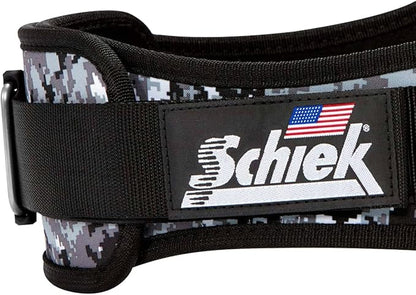 Schiek Sports 2006 Nylon 6 Inches Weight Lifting Belt - Support Belt for Power Lifting