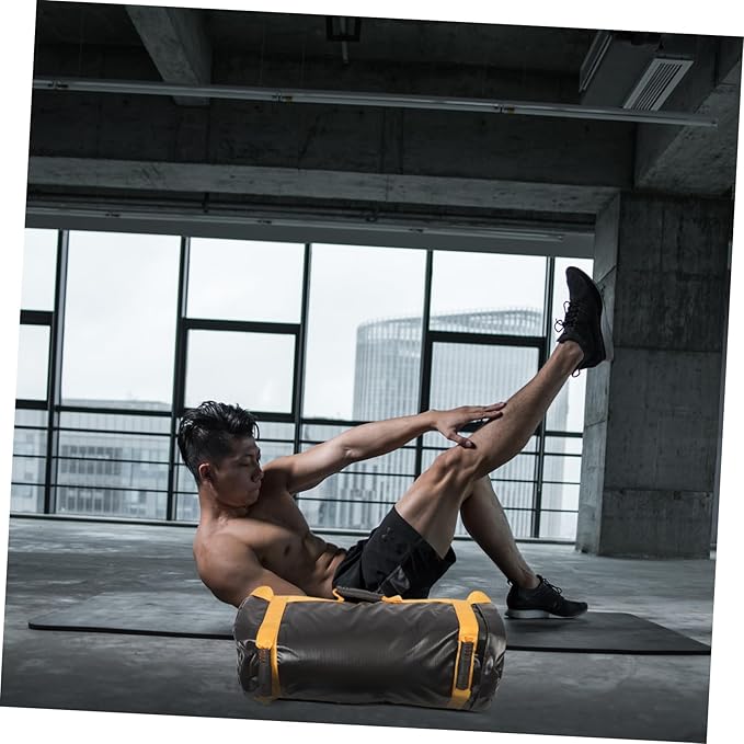 POPETPOP 20kg Weight Training Sandbags Versatile Fitness Bag for Muscle Training Durable and Fillable Gym Weight for Men Women for Strength Workouts