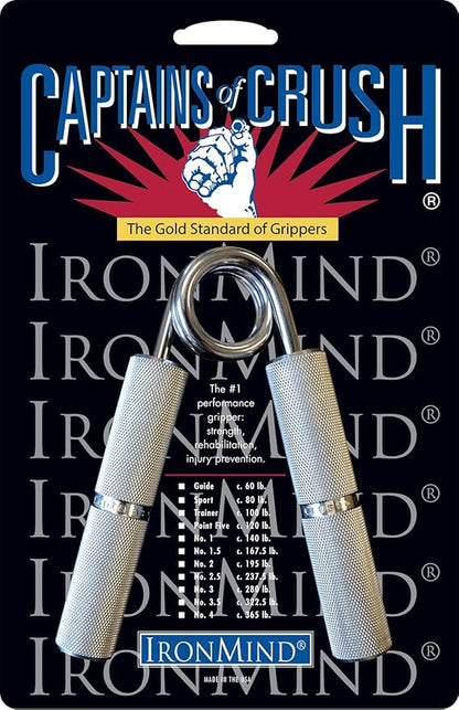 IronMind Captains of Crush Gripper | The Fastest Way to the Strongest Grip | The Gold Standard of Grippers | The Single Best Hand Strength Training Tool You Can Buy | Made in the USA