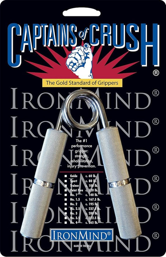 IronMind Captains of Crush Gripper | The Fastest Way to the Strongest Grip | The Gold Standard of Grippers | The Single Best Hand Strength Training Tool You Can Buy | Made in the USA