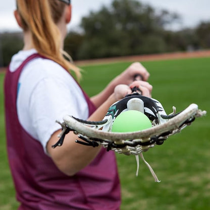 Champion Sports Lacrosse Balls – Official Size SEI Certified, Multi-Color Packs of 3, 6, or 12 for Practice & Games