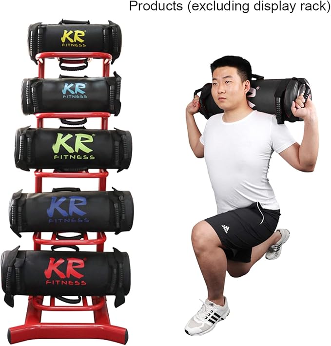 Jianyana 5-30 kg Sandbag Training Filled Weight Sand Power Bag, Weight-Adjustable Fitness Powerbag Sandbag, for Weightlifting, Running, Sports and Powerlifting