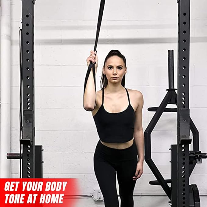 Fit Active Sports Resistance Workout Exercise Bands for Home, Gym, Stretching, Strength Training, Weightlifting, Pull Up Assist - Indoor and Outdoor Use