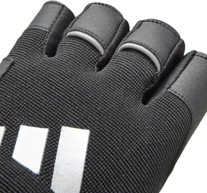 Adidas Wrist Wrap Training & Weightlifting Gloves, Fingerless Workout Gloves