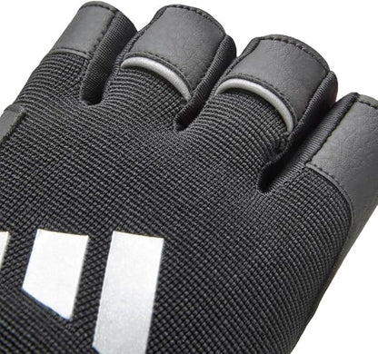 Adidas Wrist Wrap Training & Weightlifting Gloves, Fingerless Workout Gloves