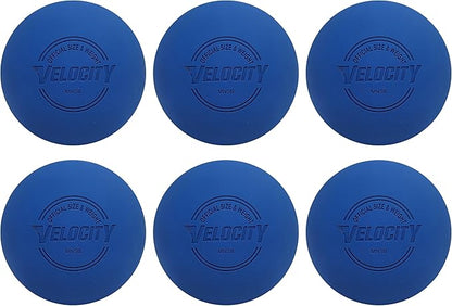 Velocity Lacrosse Balls - 1, 2, 3, 6, 12, 18, 24, 36, 60 and 120 Packs - for Practice, Official NFHS and College Approved Size