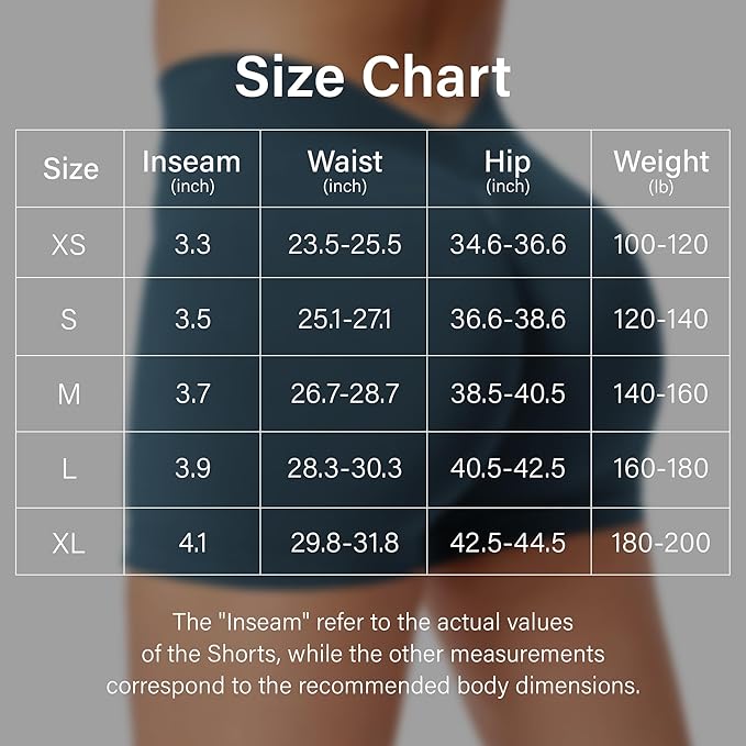 YEOREO Workout Scrunch Shorts Women V Back Gym Butt Lifting Liz High Waisted Seamless Shorts