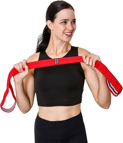 Resistance Bands for Working Out, Fabric Exercise Bands Set of 3, Long Elastic Bands for Exercise with Workout Guide and Carry Bag, Fitness Bands for Strength Training, Yoga, Pilates, Home Workout