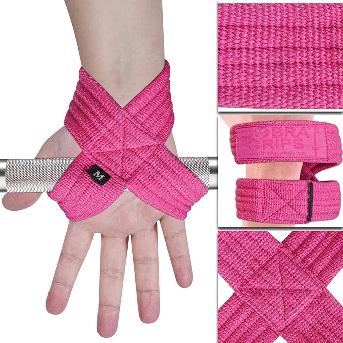 Deadlift Straps Figure 8 Loop Lifting Straps The #1 Choice for Power Lifters weightlifters workout Enthusiasts