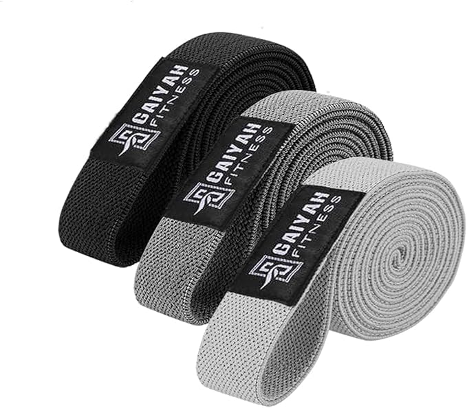 Long Resistance Bands for Working Out Women, Fabric Resistance Band, Stretch Bands for Exercise Bands Resistance Bands Set for Physical Therapy, Elastic Bands for Exercise