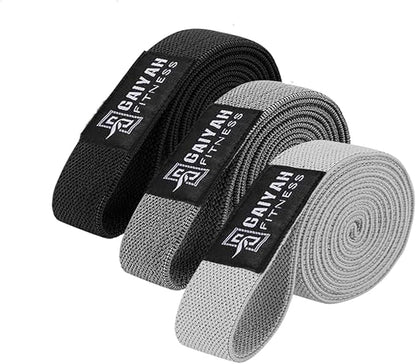 Long Resistance Bands for Working Out Women, Fabric Resistance Band, Stretch Bands for Exercise Bands Resistance Bands Set for Physical Therapy, Elastic Bands for Exercise