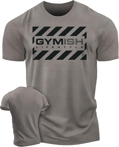 Gymish American Flag Graphic Fitness Tank, Sleeveless Bodybuilding Athletic Tank Top